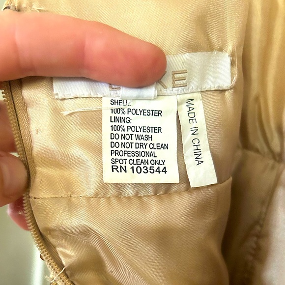 Cache Luxe Gold Dress embedded Jewels - Picture 8 of 8